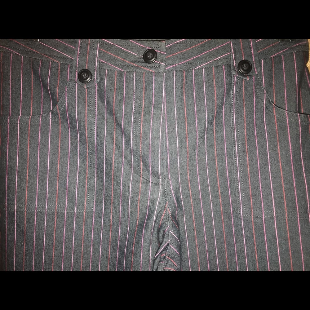 Lilly Pullitzer denim color stripe pants